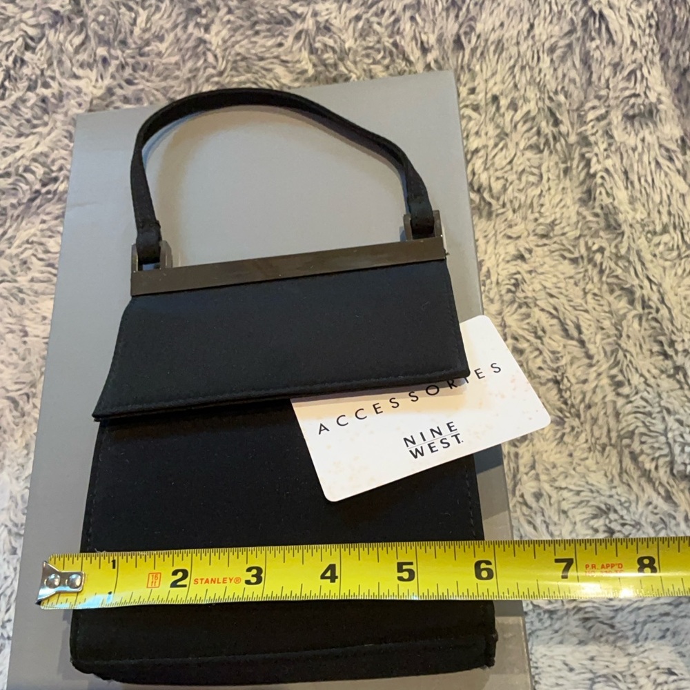 Nine West Black Clutch with Handle